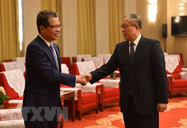 Ambassador visits China’s Tianjin city to boost ties hinh anh 1