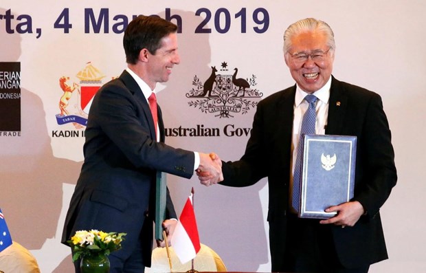 Indonesia, Australia sign comprehensive economic partnership hinh anh 1