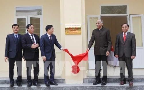 Indian-funded kindergarten canteen inaugurated hinh anh 1