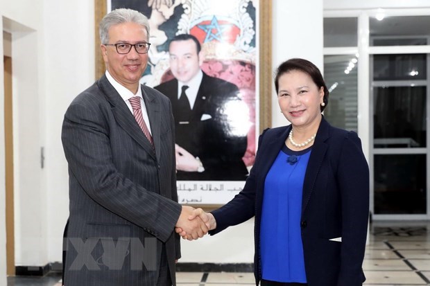 Top legislator hopes for friendship between Vietnamese, Moroccan localities hinh anh 1