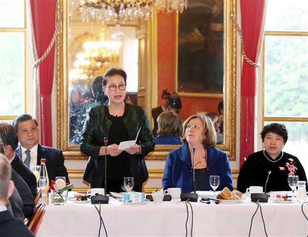Vietnam vows to create optimal conditions for French firms: top legislator hinh anh 1