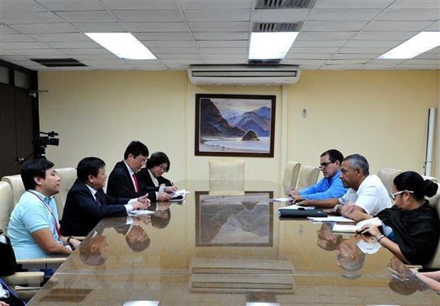 VNA promotes cooperation with Cuban news agencies hinh anh 1