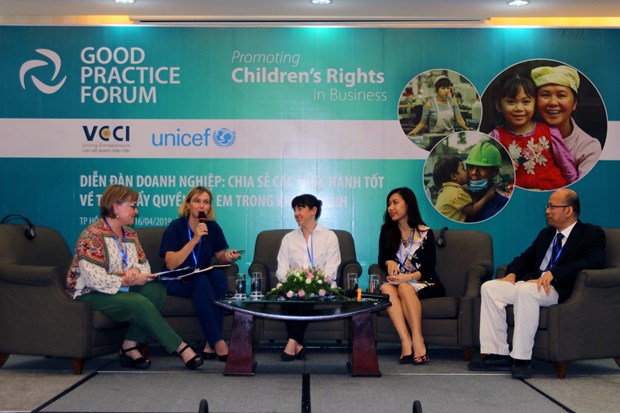Forum looks to promote children’s rights in business hinh anh 1