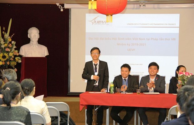 Union of Vietnamese students in France holds Congress hinh anh 1