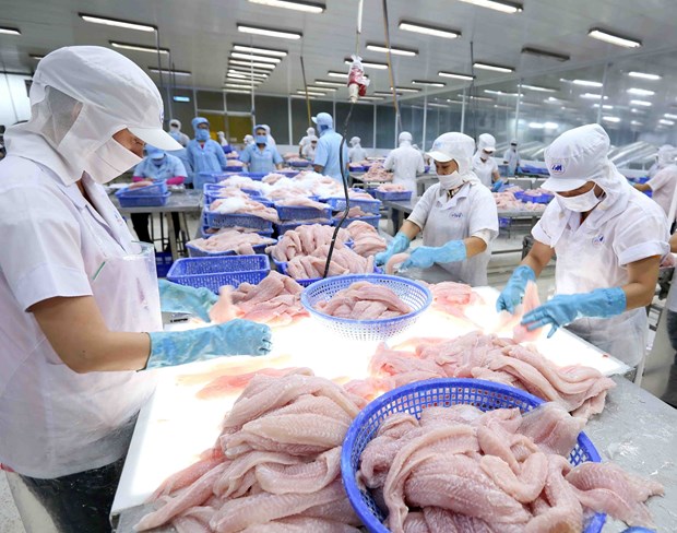 Trade surplus estimated at 711 million USD in four months hinh anh 1