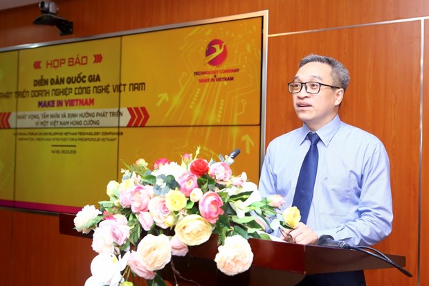 Forum encourages development of VN tech firms hinh anh 1
