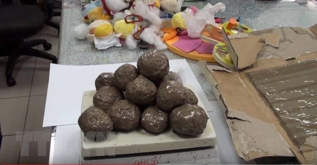 HCM City detects 8kgs of meth in postal consignments hinh anh 1