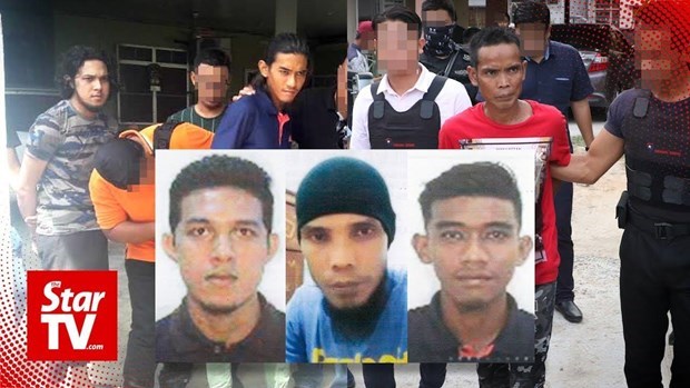 Malaysia arrests three suspects over terror plots hinh anh 1