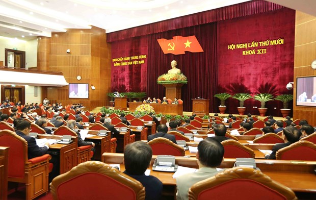 Party Central Committee’s 10th plenum concludes hinh anh 1