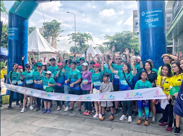 ‘The Steps Challenge’ raises funds for autism community hinh anh 1