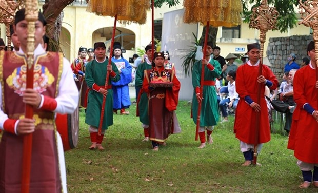 Traditional celebration of Doan Ngo festival reproduced in Hanoi hinh anh 1