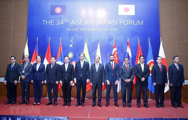 34th ASEAN-Japan Forum held in Hanoi hinh anh 1