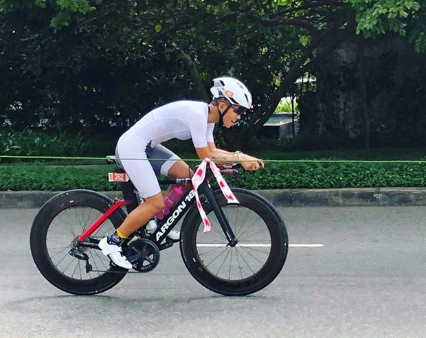 Vietnamese athlete to compete at Ironman 70.3 World Championship hinh anh 1