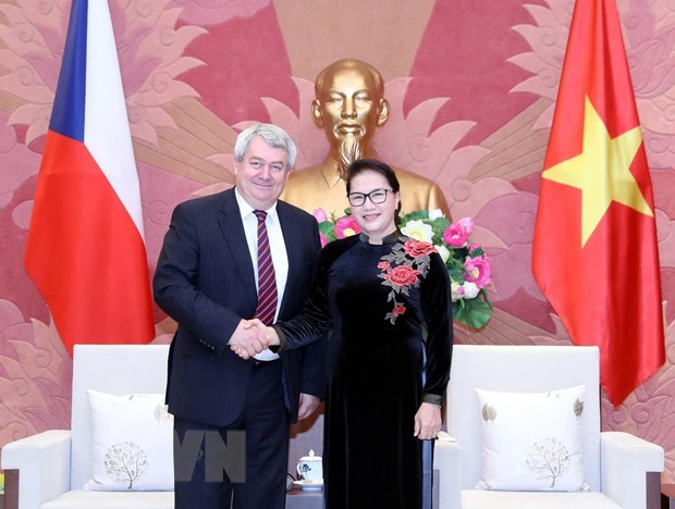 Top legislator greets Vice Chairman of Czech lower house hinh anh 1