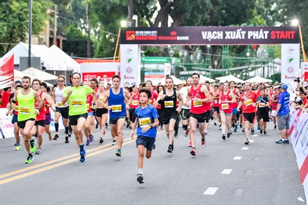 10,000 runners to take part in Techcombank HCM City Int’l marathon hinh anh 1