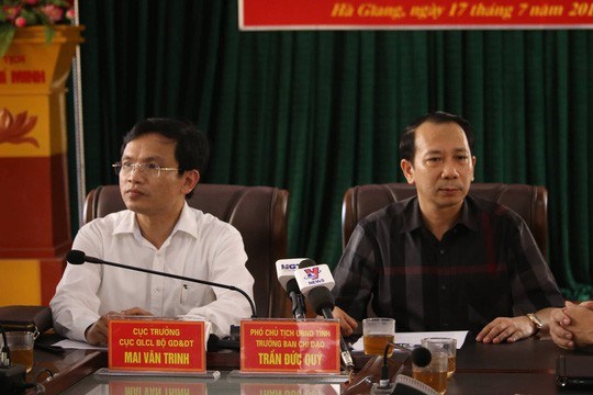 Ha Giang disciplines officials in exam cheating scandal hinh anh 1