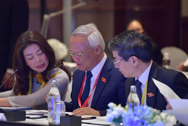 NA Vice Chairman contributes ideas to ASEAN-AIPA leaders’ meeting hinh anh 1