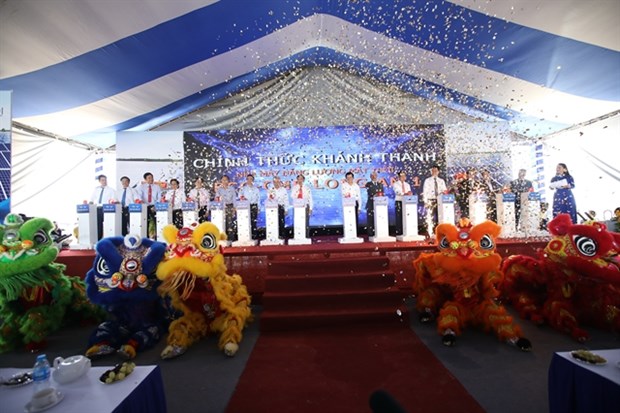 Solar power plant inaugurated in Long An province hinh anh 1