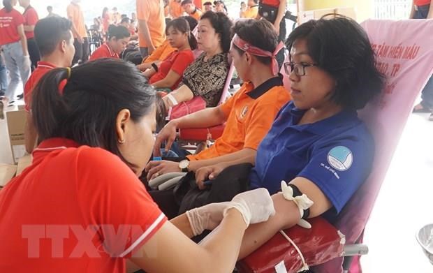 Red Journey drive receives over 85,000 units of blood hinh anh 1