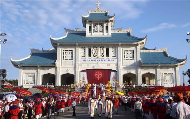 La Vang pilgrimage festival held in Quang Tri hinh anh 1