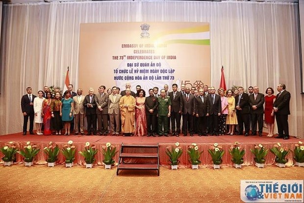 Indian Independence Day marked in Hanoi hinh anh 1