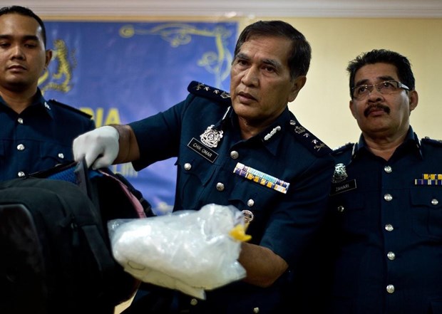 Drugs worth 161 million USD seized in Malaysia's biggest haul hinh anh 1