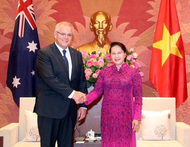 NA Chairwoman meets Australian Prime Minister hinh anh 1