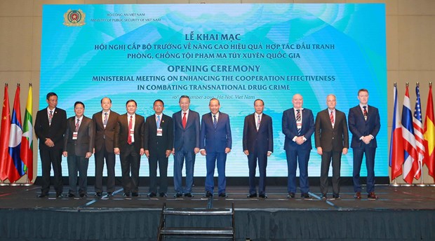Ministerial meeting aims to crack down on drug crime in Southeast Asia hinh anh 1