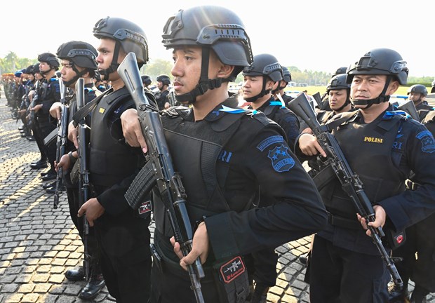 Indonesia tightens security to secure presidential inauguration hinh anh 1