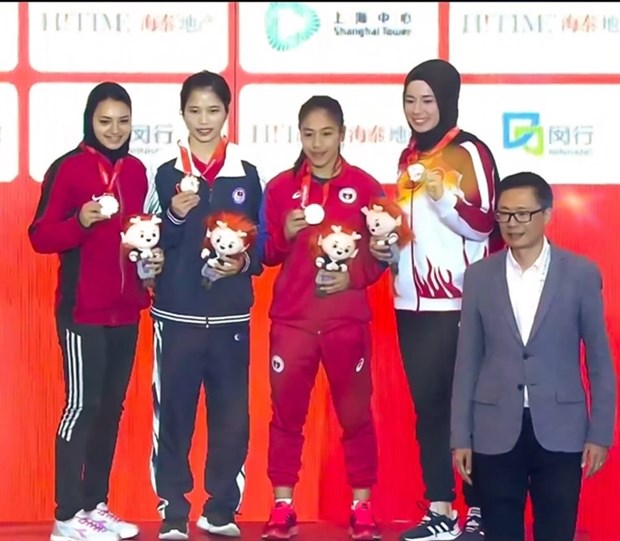 Vietnam win gold at World Wushu Champs in Shanghai hinh anh 1