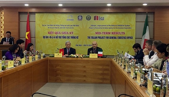 Italy offers support for Vietnam to improve statistics system hinh anh 1