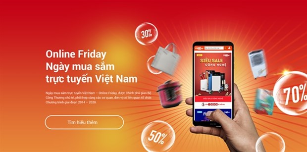 Online Friday 2019 supports sales through e-voucher hinh anh 1