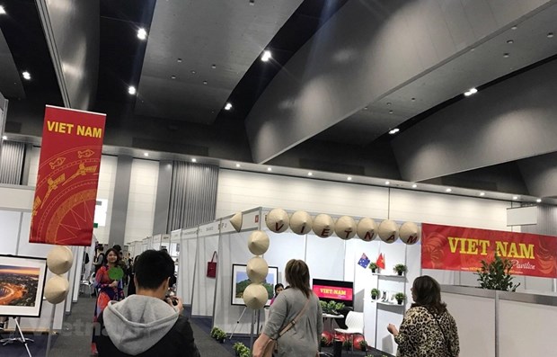 Vietnam’s leather, footwear lauded at int’l fair in Australia hinh anh 1