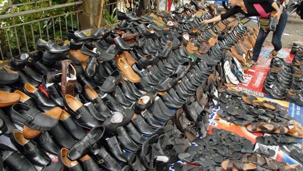 Cambodia enjoys surge in export of footwear, travel goods hinh anh 1