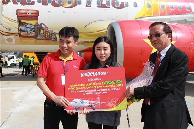 Khanh Hoa welcomes 3.5 millionth foreign tourist hinh anh 1
