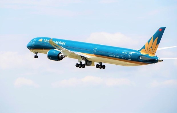 Vietnam Airlines’s Boeing 787-10 used for HCM City-Shanghai route hinh anh 1