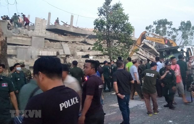 Cambodia: At least seven killed in building collapse hinh anh 1
