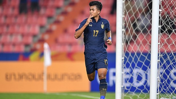 Thailand beat Bahrain 5-0 in AFC U-23 Championship opener hinh anh 1