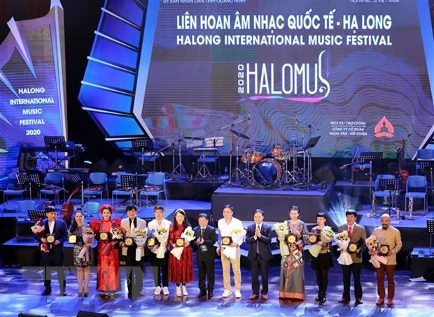 Ha Long international music festival opens hinh anh 1