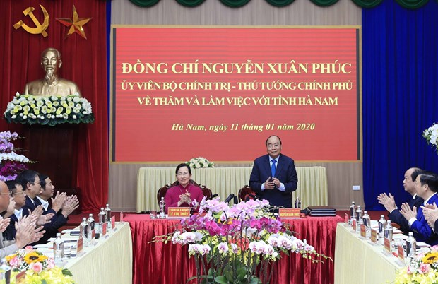PM urges Ha Nam to make development breakthroughs hinh anh 1