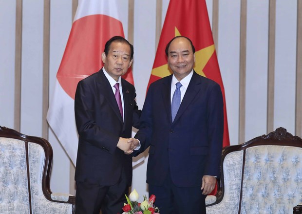 Prime Minister welcomes Secretary-General of Japan’s ruling party hinh anh 1