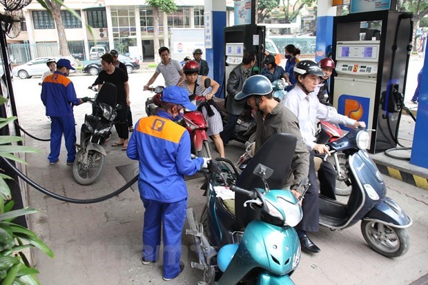 Petrol prices slightly drop hinh anh 1