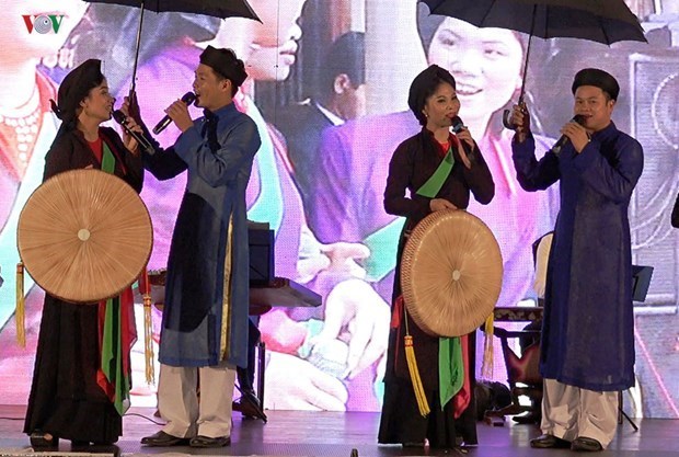 Bac Ninh preserves and develops Quan Ho folk songs hinh anh 1