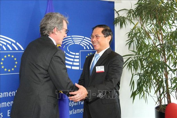 Vietnam wants to further promote partnership with EU: Deputy FM hinh anh 1
