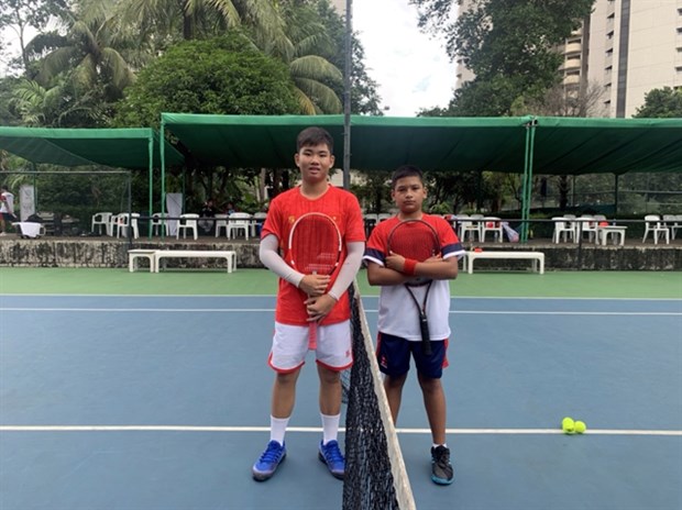 Vietnam win first matches at junior tennis tournament hinh anh 1