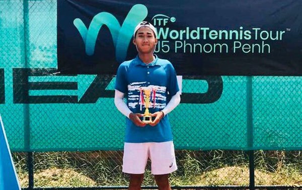 Vietnamese player finishes second at ITF U18 tournament hinh anh 1