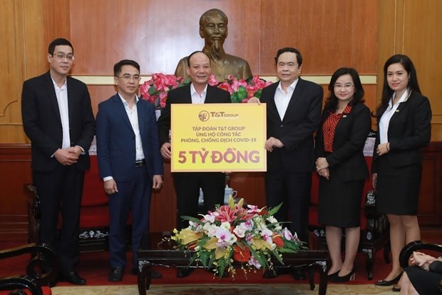 Over 12 million USD raised to support COVID-19 prevention hinh anh 1
