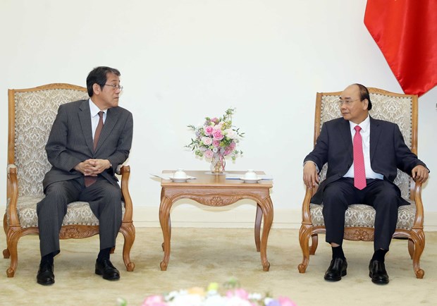 Japanese ambassador bids farewell to Vietnamese PM hinh anh 1