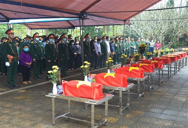 Memorial service for martyrs held in Ha Giang hinh anh 1