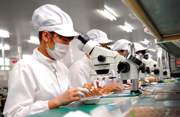 Hanoi reports 3.27-percent GRDP growth in Q1 hinh anh 1